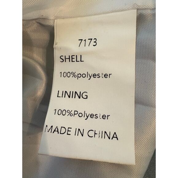 Pretty  Garden Chic lined jacket  XL black and white - Picture 7 of 9